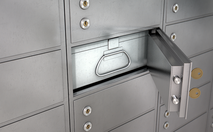 safe deposit box