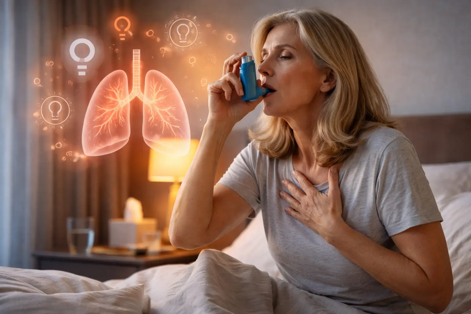 Asthma Symptoms Worsen During Menopause