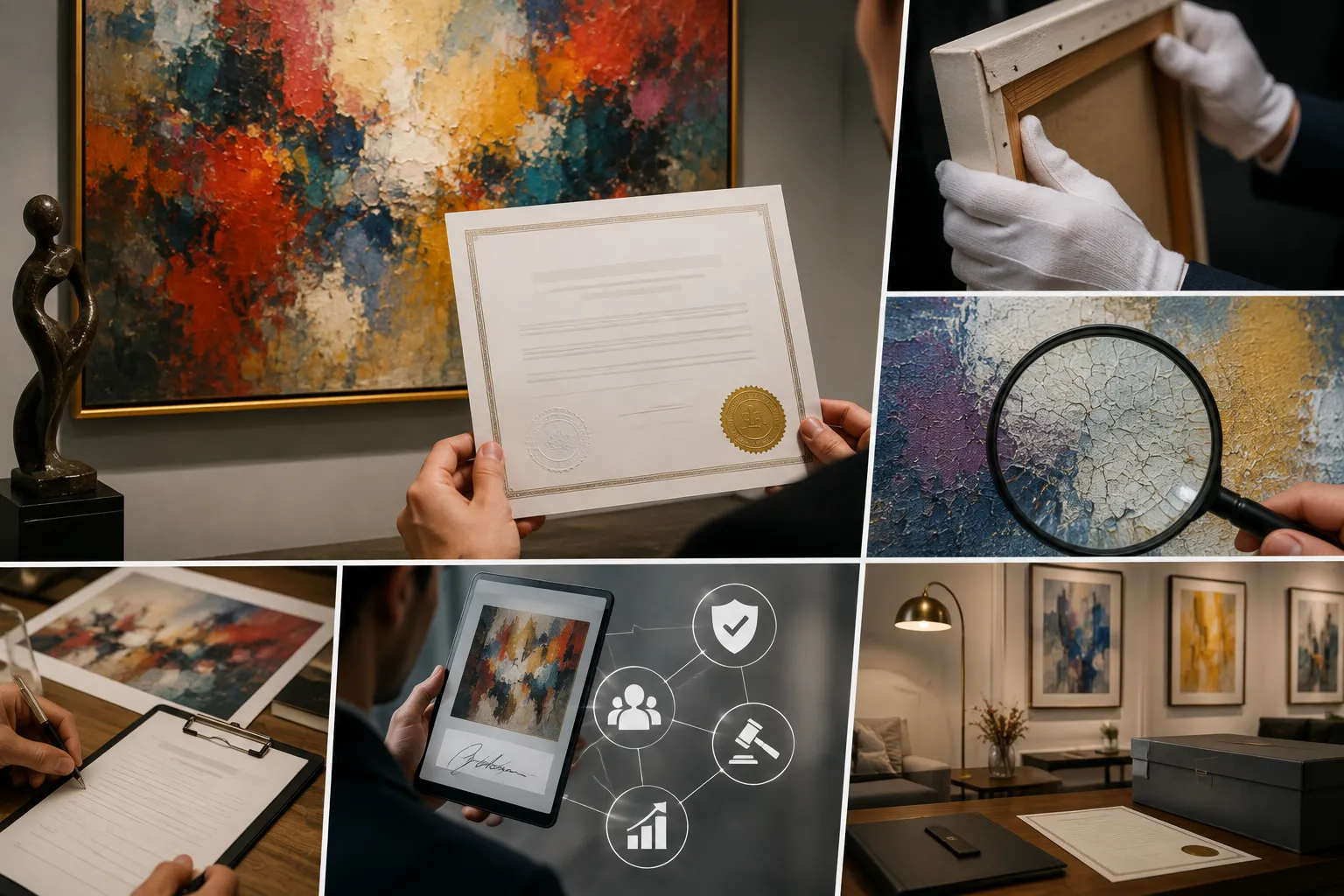Art Certificates of Authenticity