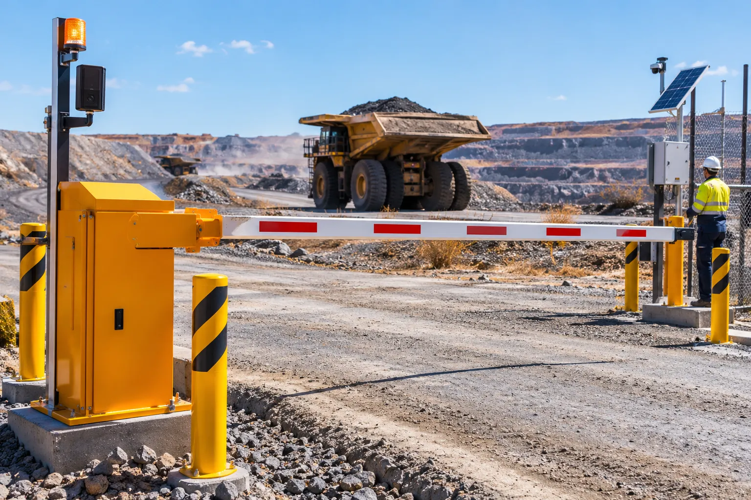 Boom Gates in Mining
