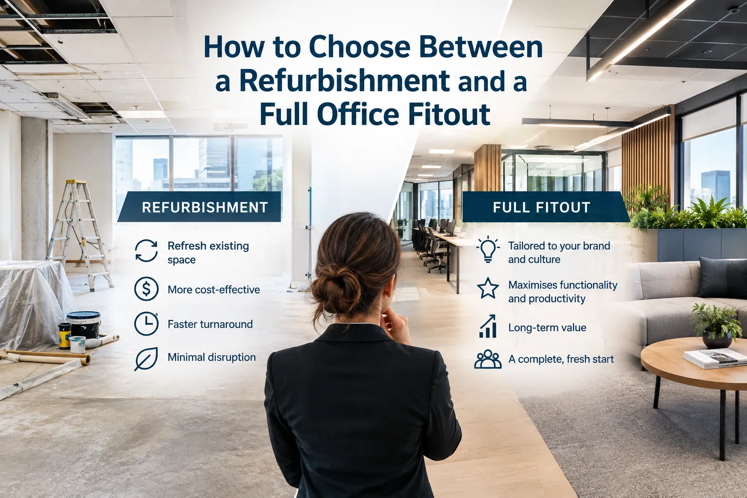 Refurbishment and a Full Office Fitout